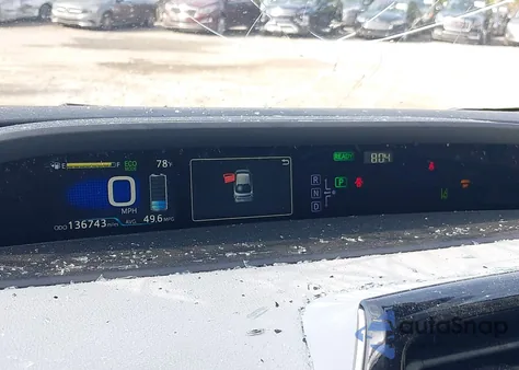 2017 Toyota Prius Two из США, поврежденный, VIN JTDKBRFU4H3036639